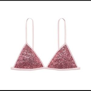 Victoria’s Secret Sequin Pink Bralette